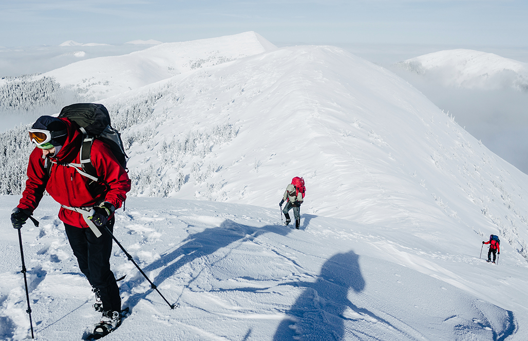 Don't journey alone picture of snowclimbers